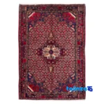 C Persia Handwoven Rug Elegant Peach Design Handwash only - Full spread showing overall layout