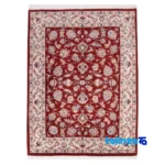 C Persia Handwoven Carpet Luxurious Design pattern and color tone (Top view)