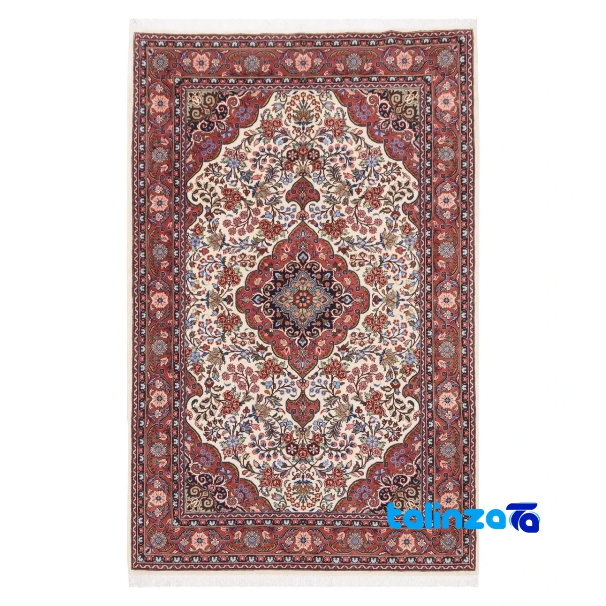 handwoven area rug - Full spread overall design layout