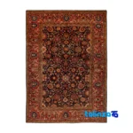 Malayer Handwoven Carpet - Top view pattern and color tone