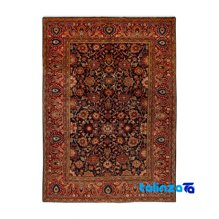 Malayer Handwoven Carpet - Top view pattern and color tone