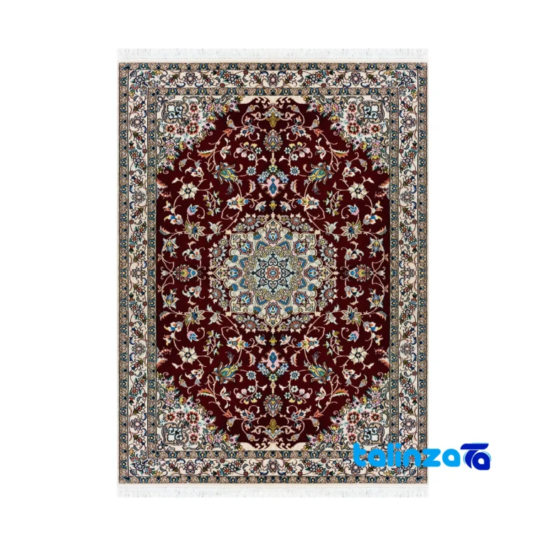 Nain handwoven rug - Full spread overall design layout