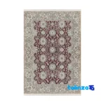 Nain Royal Handwoven Carpet Luxurious Red Hand washable overall design layout (Full spread)