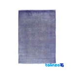 Rost Handwoven Carpet Floral Design Purple overall layout (Full spread)