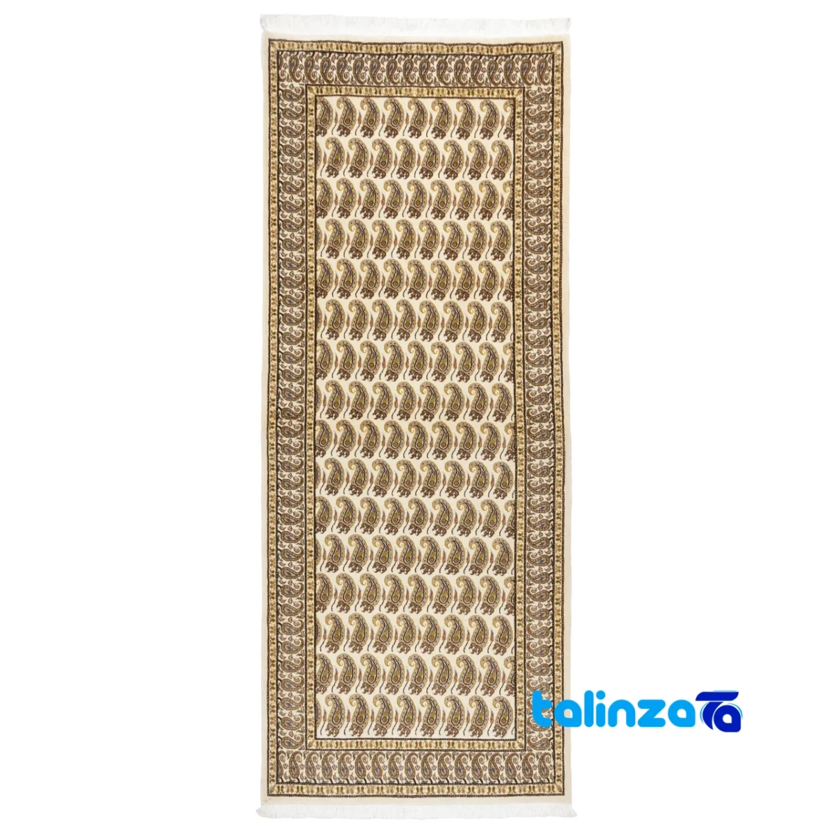Si Persia Handwoven Runner Unique Design 202x81x1 cm - Front view showing and key details