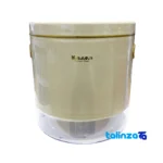 Karen rice container - Front view bag label and weight