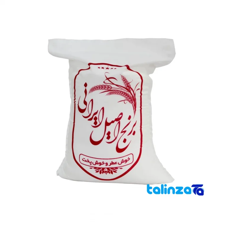 Taromi rice - Front view pack label and ingredients