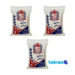 Sadri rice - Front view bag label and weight