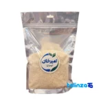 Tarom organic rice - Front view bag label and weight
