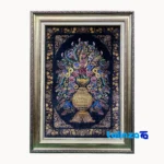 Handmade Carpet Wall Art - Top view pattern and color tone