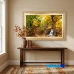 Handwoven Tapestry - Top view pattern and color tone