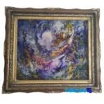 Handwoven Tapestry - Front view design and key details