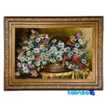 Handmade Carpet Wall Art - Top view pattern and color tone