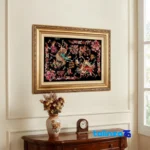 handwoven tapestry - Top view pattern and color tone