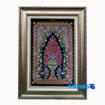 Handmade Carpet Wall Art - Top view pattern and color tone