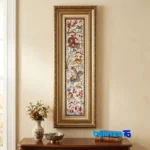 handwoven tapestry - Front view design and key details