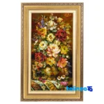 handwoven tapestry - Top view pattern and color tone