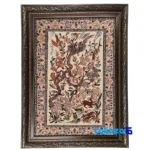 Handwoven Carpet Wall Art - Top view pattern and color tone