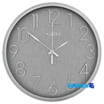Wilder Quartz Wall Clock Model 404 - Profile angle showing thickness and build
