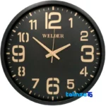 Wilder Wall Clock Model 607 Stylish Design - Side view showing frame depth and profile
