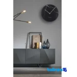 X Products Wall Clock Round Design 33x33x1. frame depth and profile (Side view)