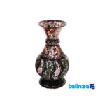 Packaging view of Turni Copper Nut Dish Vase Set Diamond Engraved Handmade label and