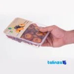 Akbar Rastgoo Dried Plums Organic Delight label and packaging view)