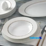Zarin Iran Hadiye Dinnerware Set Elegant Design label and packaging view)