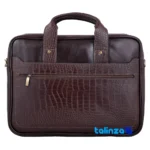 ER Brand Handbag Stylish Design - Detail view showing finish and material