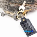 Atar Leather Gift Set A12 Premium Quality - Detail view showing threads close-up and texture