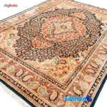 Handwoven Persian Carpet Unique Design 257 × border and finishing (Edge view)