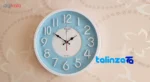 Side view of Waldor Wall Clock N6 Elegant Design 37. frame depth and profile