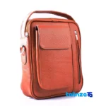LZ Leather Shoulder Bag Versatile Design Tehran - Side view showing profile and structure