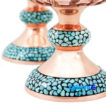 Serving view of Magnificent Art Turquoise Inlaid Seven Piece Nut Bowls Set snack bowl idea
