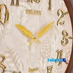 Wilder Quartz Wall Clock Model 646 - Lifestyle shot showing room decoration context
