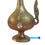 H-1318 Brass Rose Water Sprinkler with Handle profile and structure (Side view)