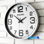 Wilder Wall Clock Model 607 Stylish Design dial layout and markers (Front view)