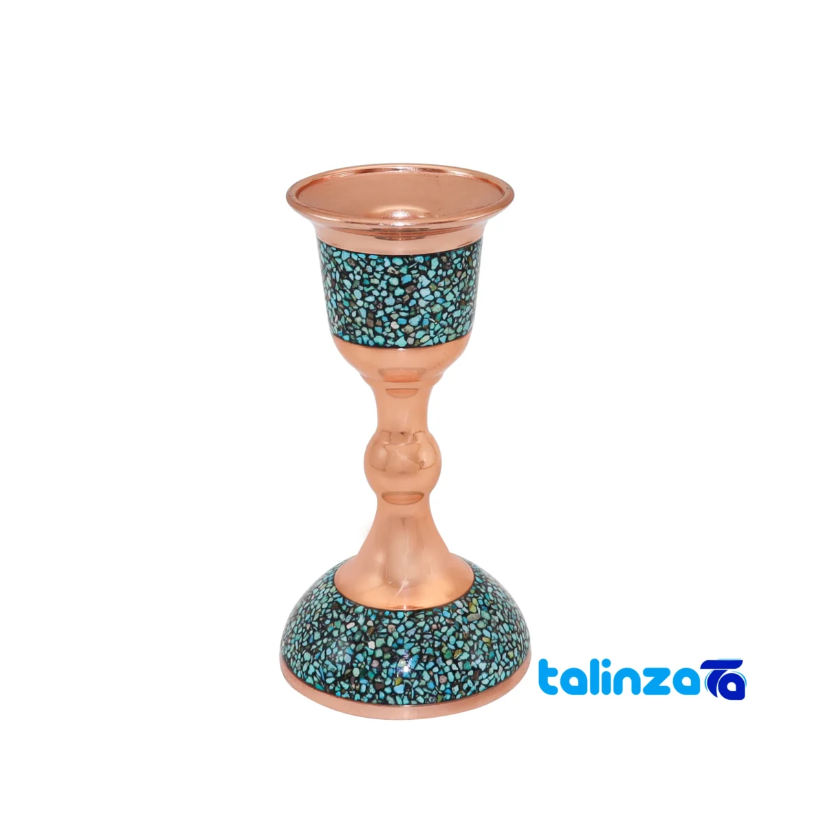 Packaging view of Crowned Turquoise Haftsin Decorative Set 301211 86 x 10 label and