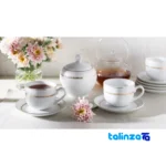 Zarin Iran Hadiye Dinnerware Set Elegant Design - Packaging view showing label and
