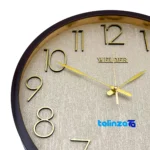 Wilder Quartz Wall Clock Model 404 thickness and build (Profile angle)