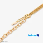 Packaging view of Xuping Jewelry Set Complete Elegant Design label and