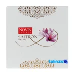 Packaging view of Novin Saffron Premium Pack Two Sachet label details and finish