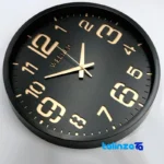 Mounting detail of Wilder Wall Clock Model 607 Stylish Design back panel and hook