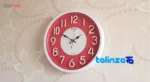 Waldor Wall Clock N6 Elegant Design 37. frame depth and profile (Side view)
