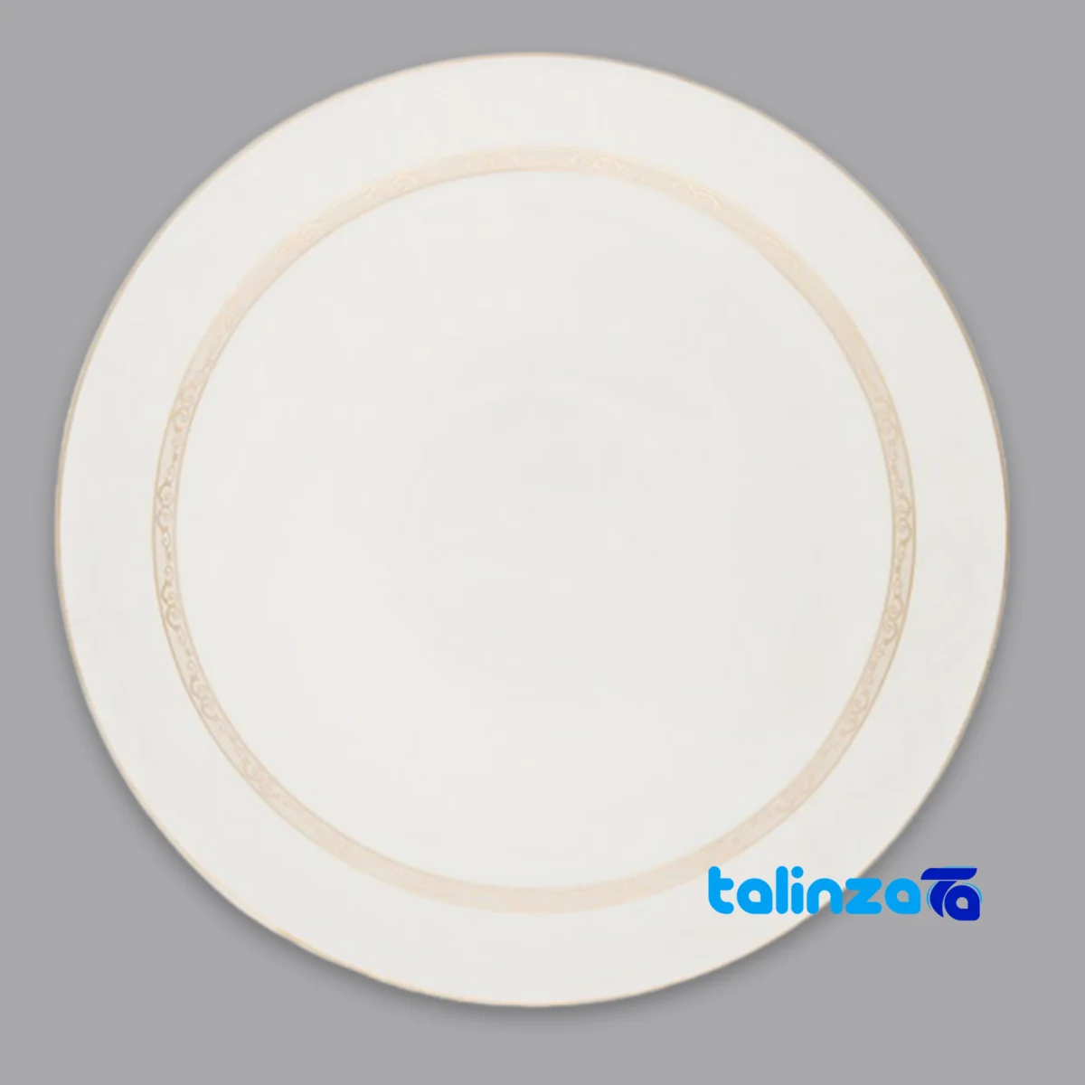 Zarin Iran Hadiye Dinnerware Set Elegant Design - Side view showing profile and structure