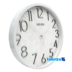 In-room view of Wilder Quartz Wall Clock Model 404 styling and size reference