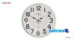Profile angle of Waldor Wall Clock N6 Stylish Design thickness and build