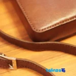 Side view of LS4421 Handcrafted Women's Shoulder Bag Mazandaran profile and structure
