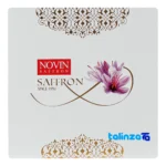 Novin Saffron Premium Pack of Two Sachet - Top view showing package opening