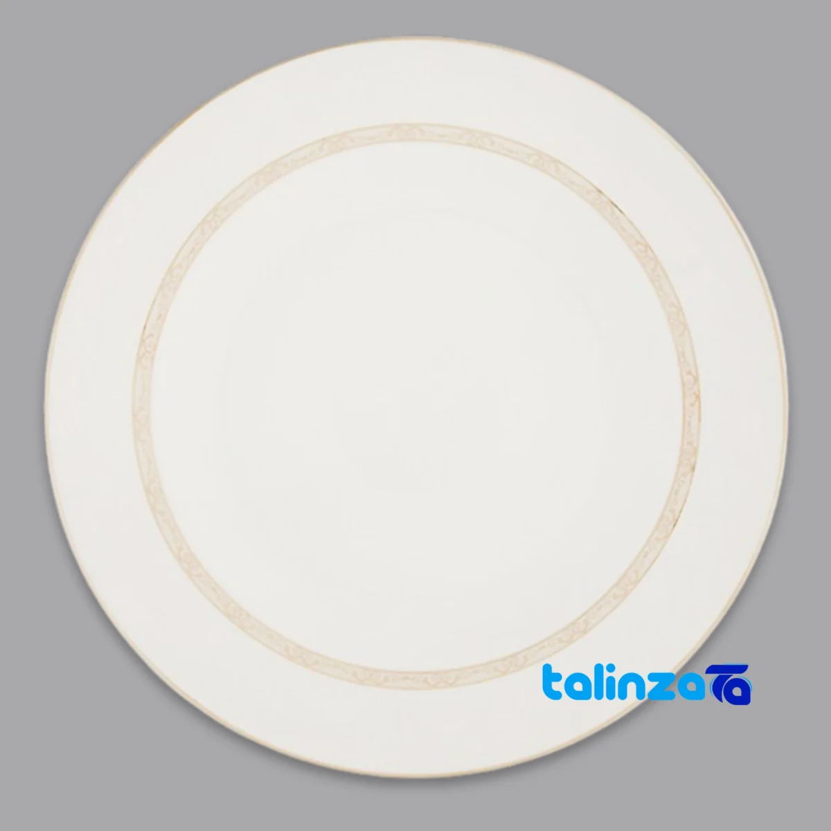 Zarin Iran Hadiye Dinnerware Set Elegant Design - Front view showing and key details